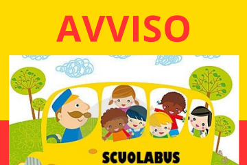 Comunicazione e orario servizio Scuolabus anno scolastico 2025/2026.