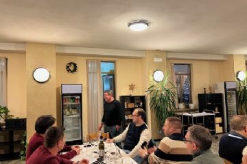 20-12-2025, al Britain serata conviviale con la società, i calciatori, gli sponsor, i sostenitori dell'Armeno