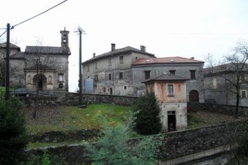 Particolare del piccolo borgo