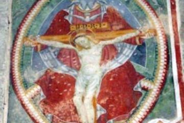 Affresco - Il Signore sulla Croce