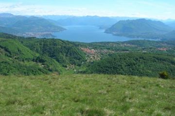 Vista del Lago Maggiore dal Monte Falò